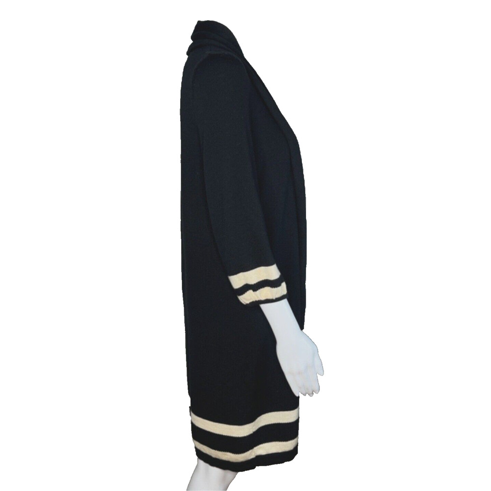 Lilly Pulitzer Dress Womens Medium Black‎ Cream Connie Merino Wool Career Preppy - Picture 3 of 10